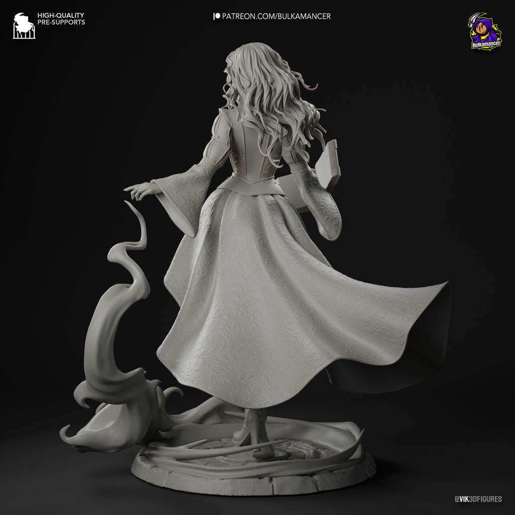 Triss Merigold (The Witcher) resin figure by Bulkamancer — studio render 11