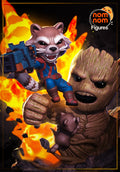 Rocket Raccoon Marvel Chibi resin figure by NomNom Figures — studio preview 1
