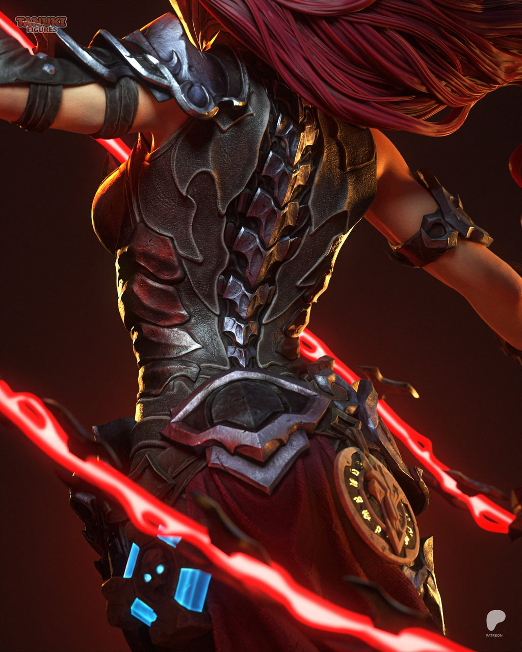 Fury (Darksiders) resin figure by Tanuki Figures — studio render 6