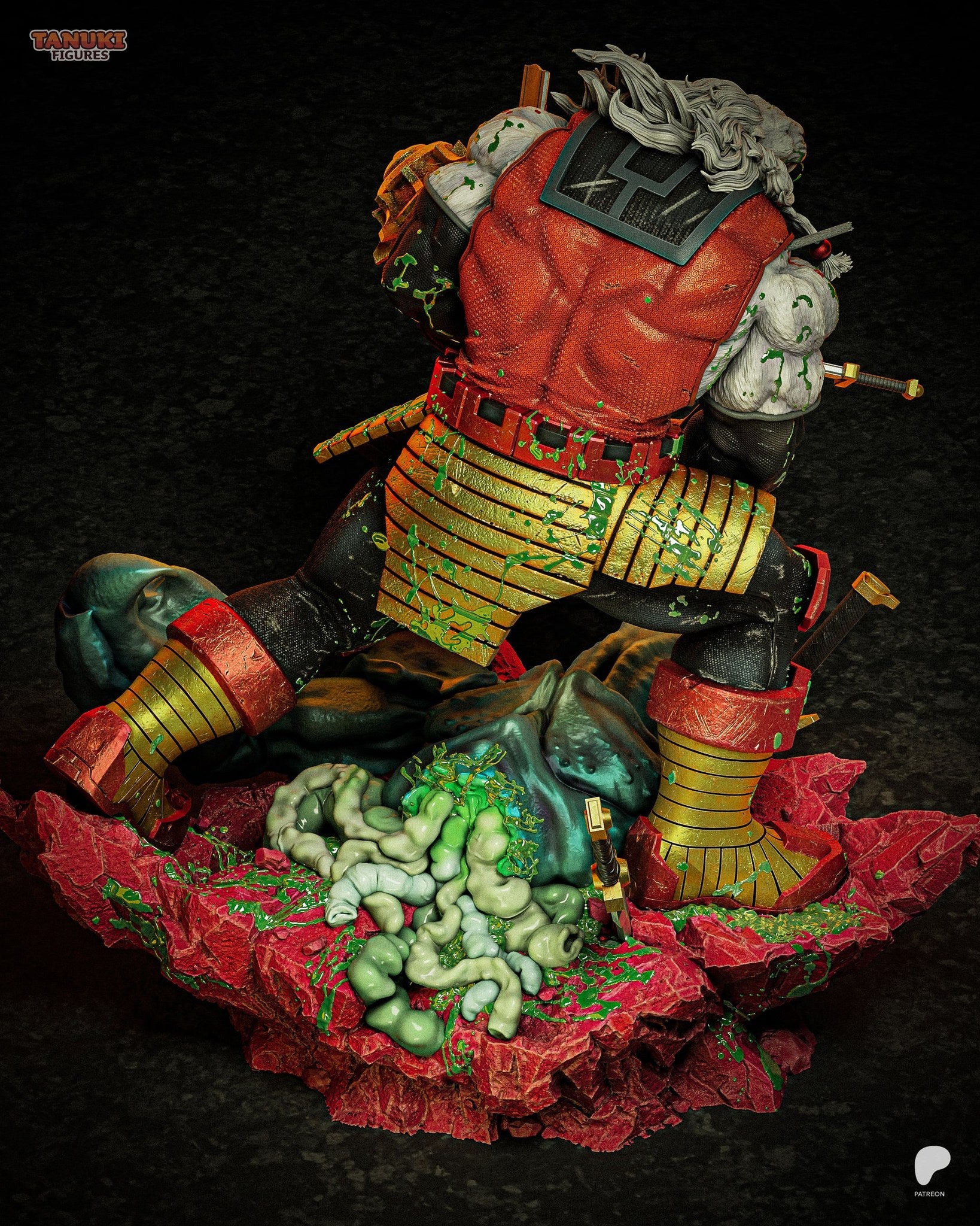 Battle Beast (Invincible) resin figure by Tanuki Figures — studio render 5