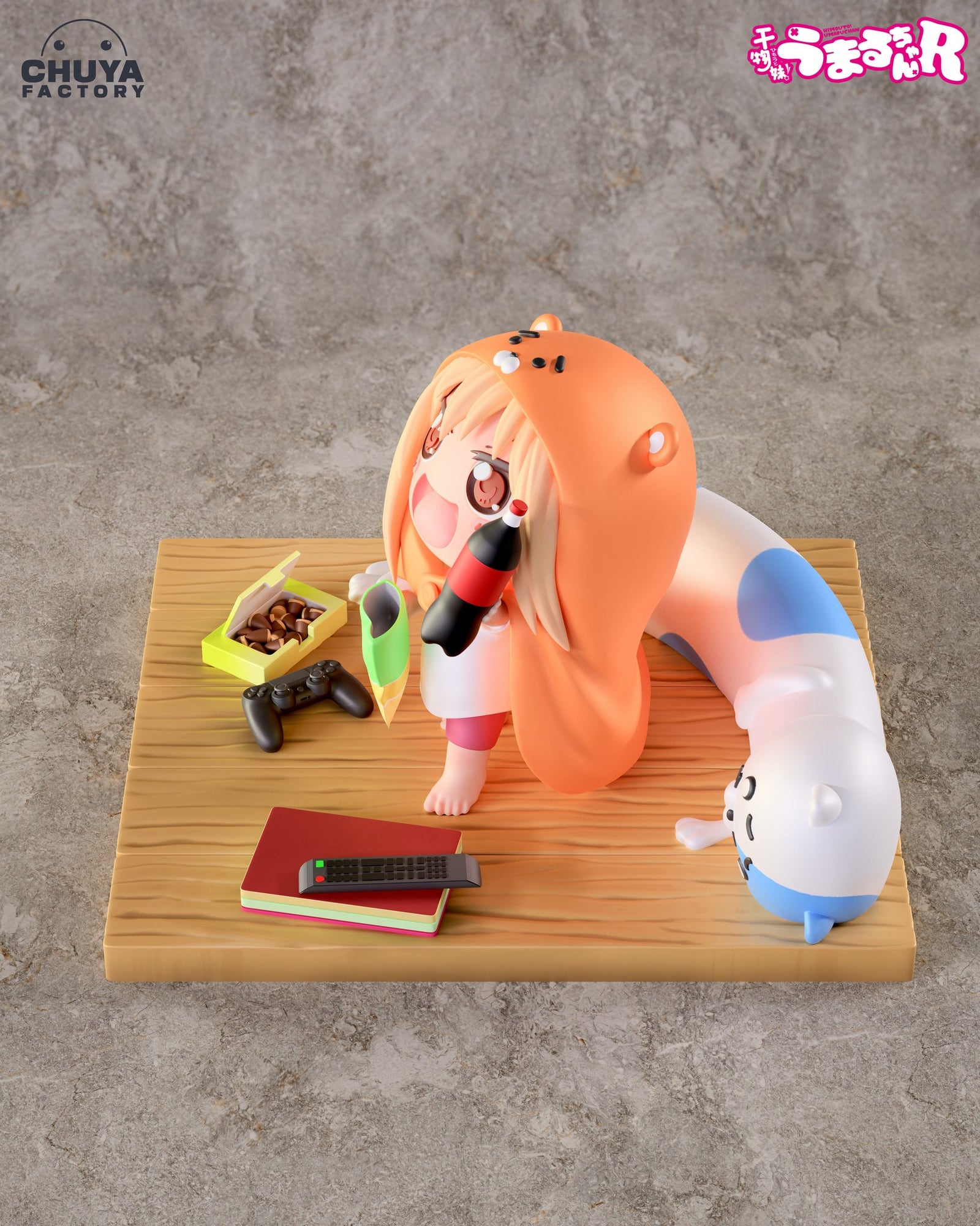 Umaru Doma (Himouto Umaru-chan) resin figure by Chuya Factory — studio render 4
