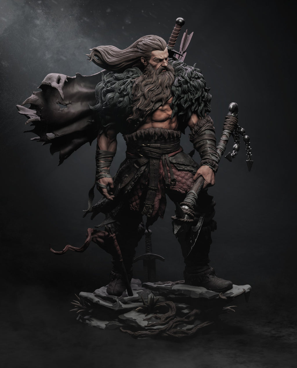 North Warrior — studio render 4