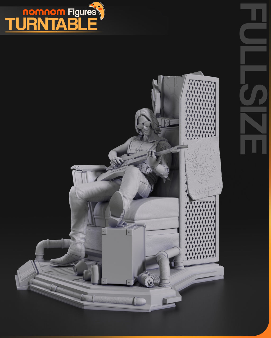 Johnny Silverhand — studio render 5