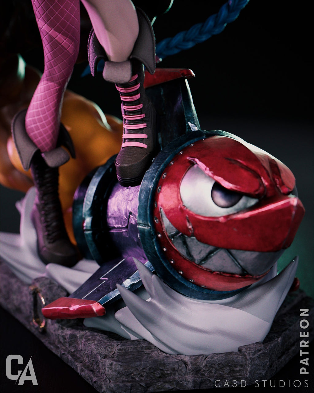 Jinx — studio render 2