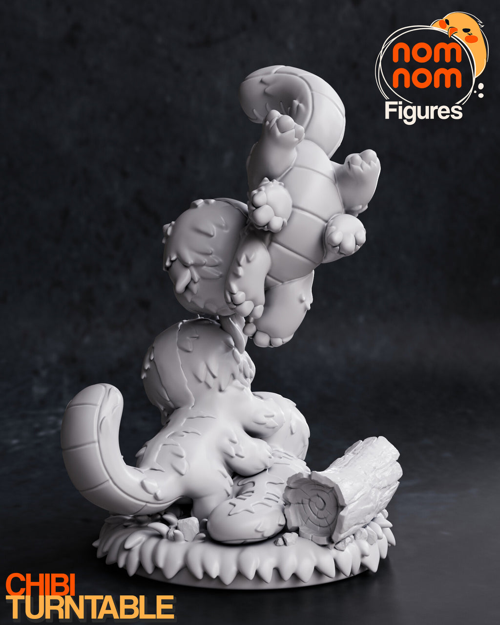 Baby Skybison — studio render 4