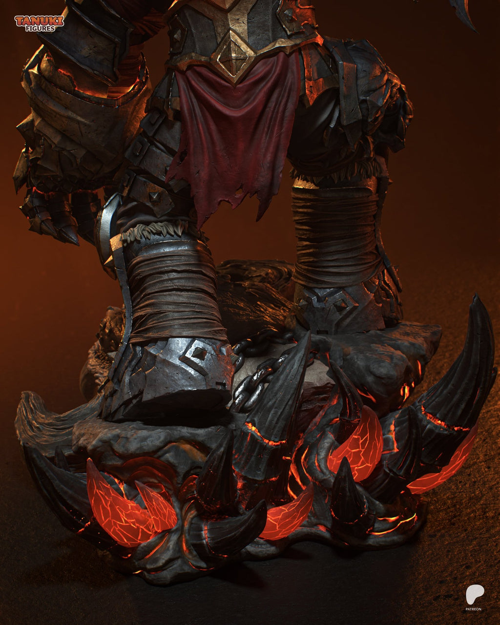 War (Darksiders) resin figure by Tanuki Figures — studio render 8