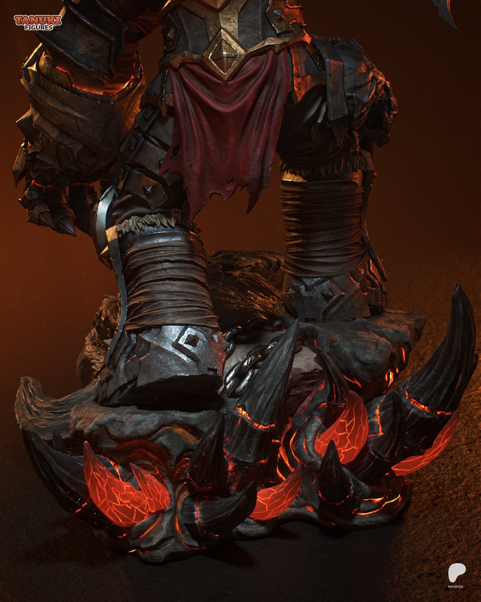 War (Darksiders) resin figure by Tanuki Figures — studio render 8