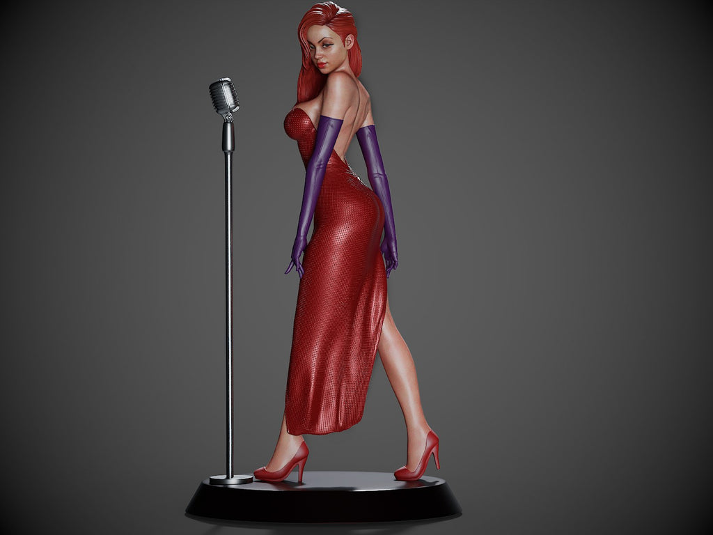 Jessica Rabbit — studio render 5