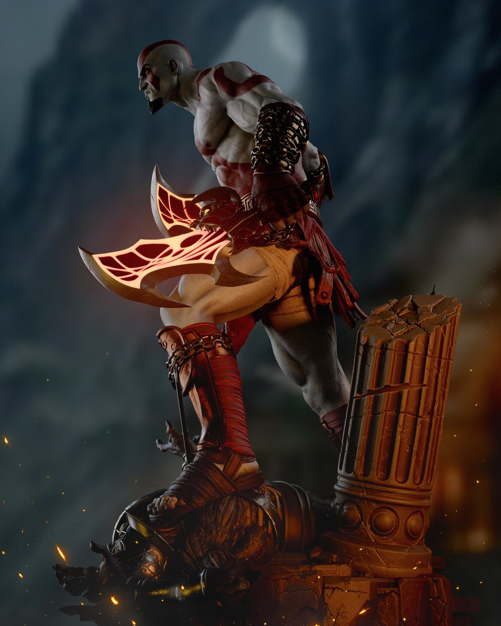 Kratos — studio render 4