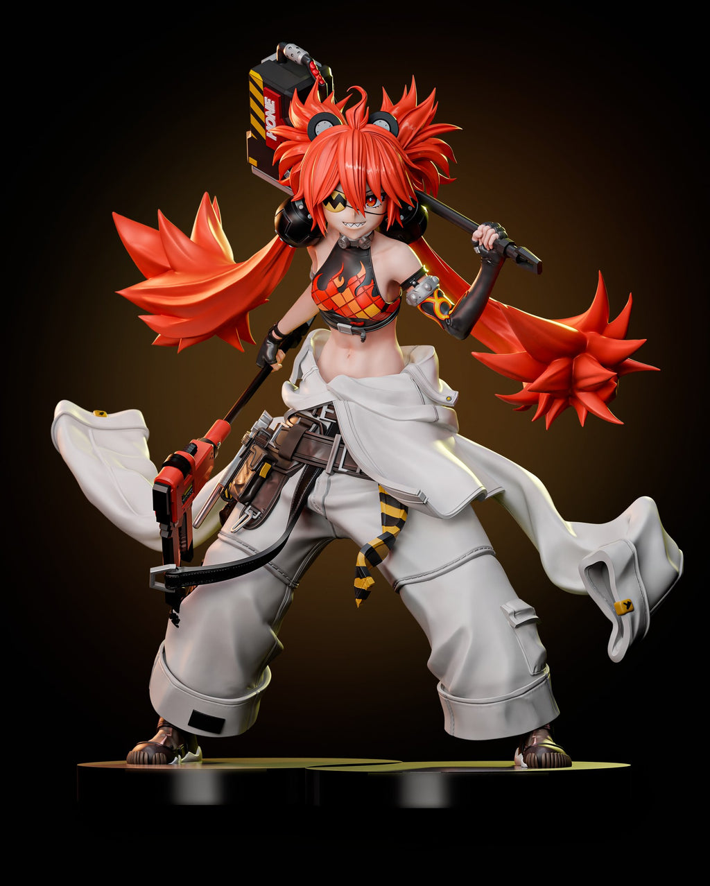 Koleda Belobog (Zenless Zone Zero) resin figure by Tenshi Figures — studio render 2