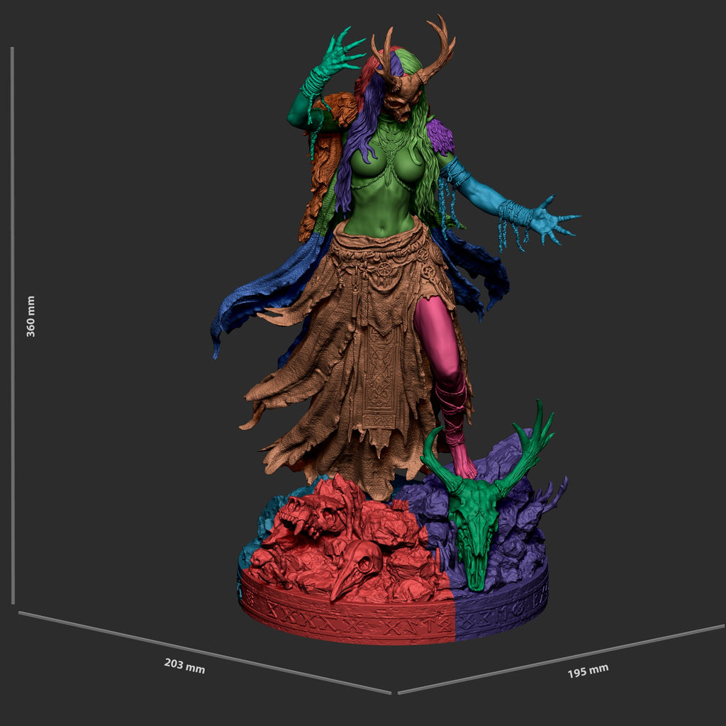 Norse Witch — studio render 7