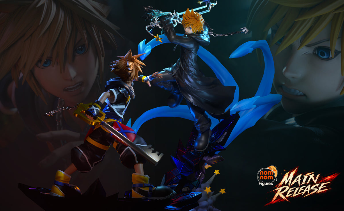 Sora vs Roxas — studio render 1