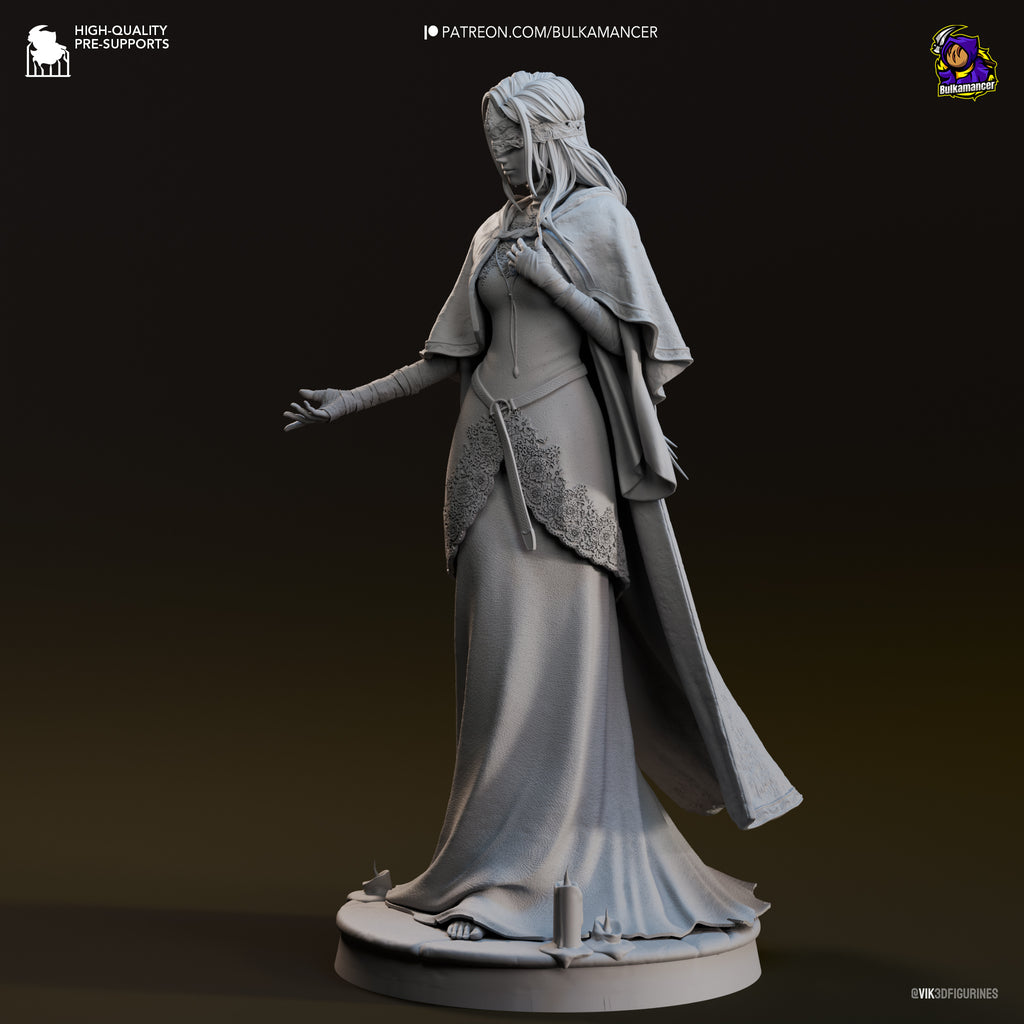 Fire Keeper (Dark Souls) resin figure by Bulkamancer — studio render 10