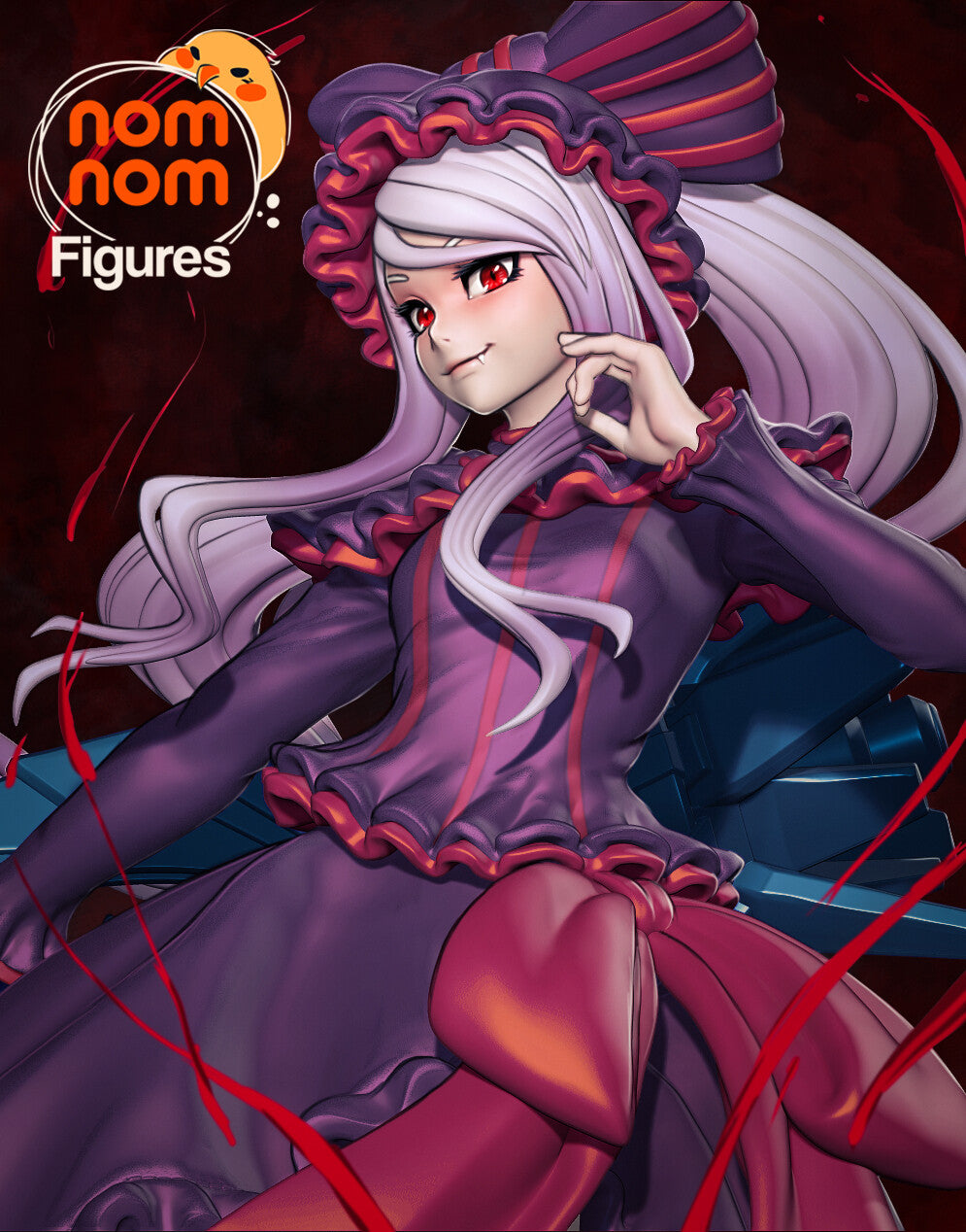 Shalltear Bloodfallen Overlord resin figure by NomNom Figures — studio preview 1