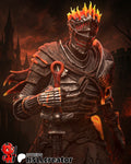 Soul of Cinder (Dark Souls) resin figure by h3LLcreator — studio render 1