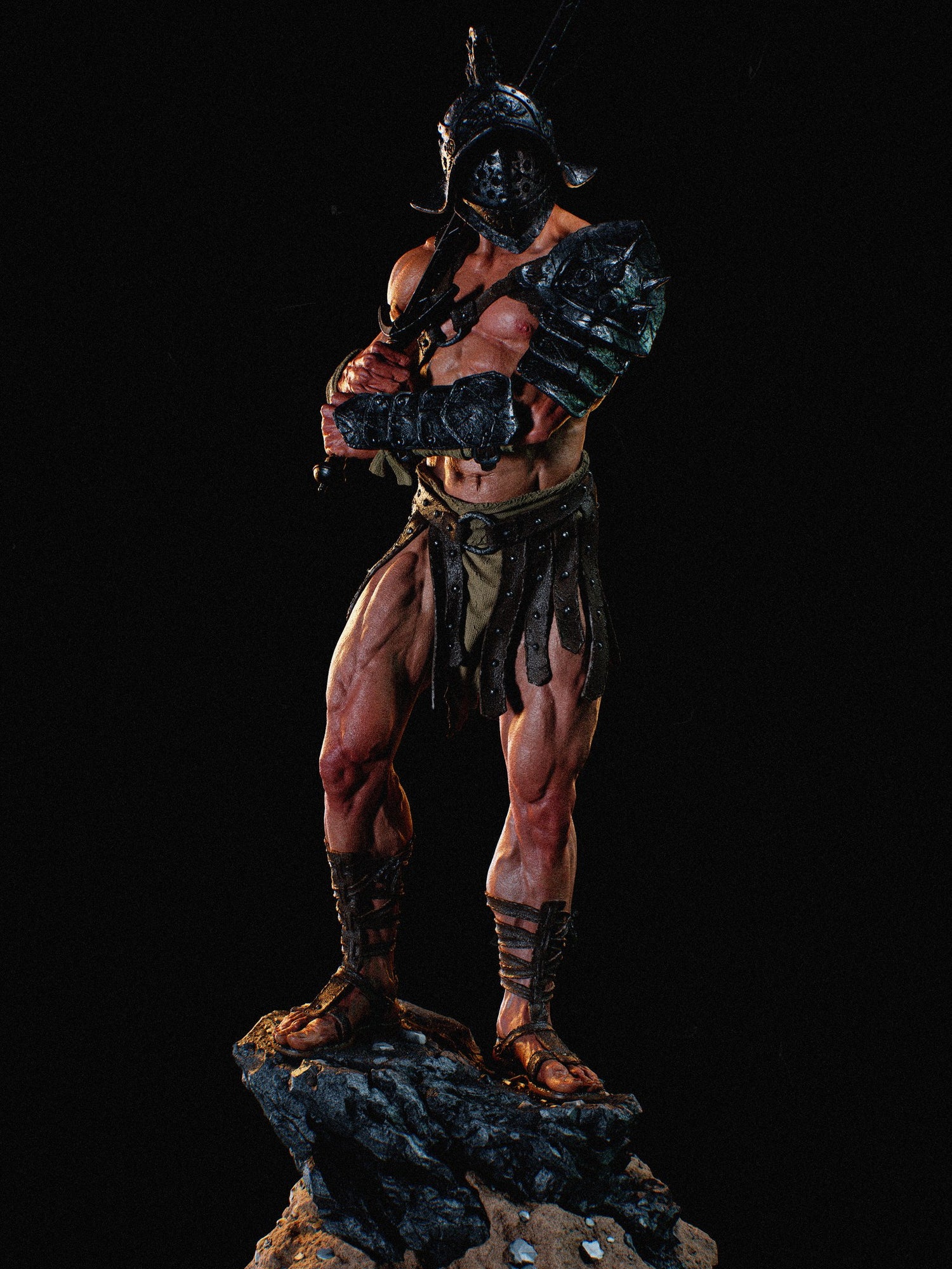 Gladiator Marvel resin figure by CA 3D Studios — studio preview 1