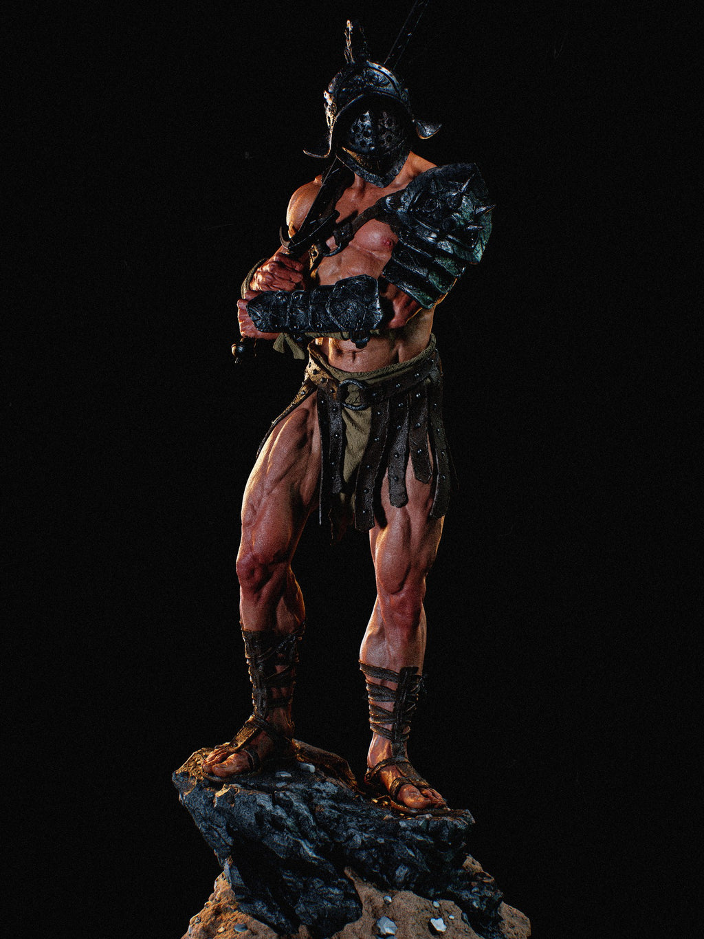Gladiator Marvel resin figure by CA 3D Studios — studio preview 1