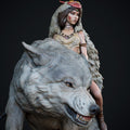 San (Princess Mononoke) resin figure by CA 3D Studios — studio render 1