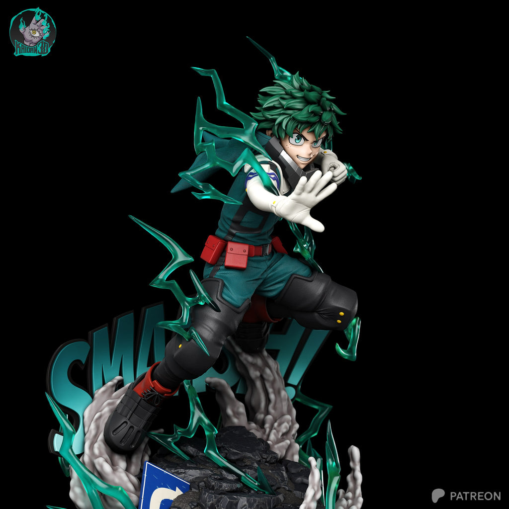 Izuku Midoriya (My Hero Academia) resin figure by Kaidan 3D — studio render 2