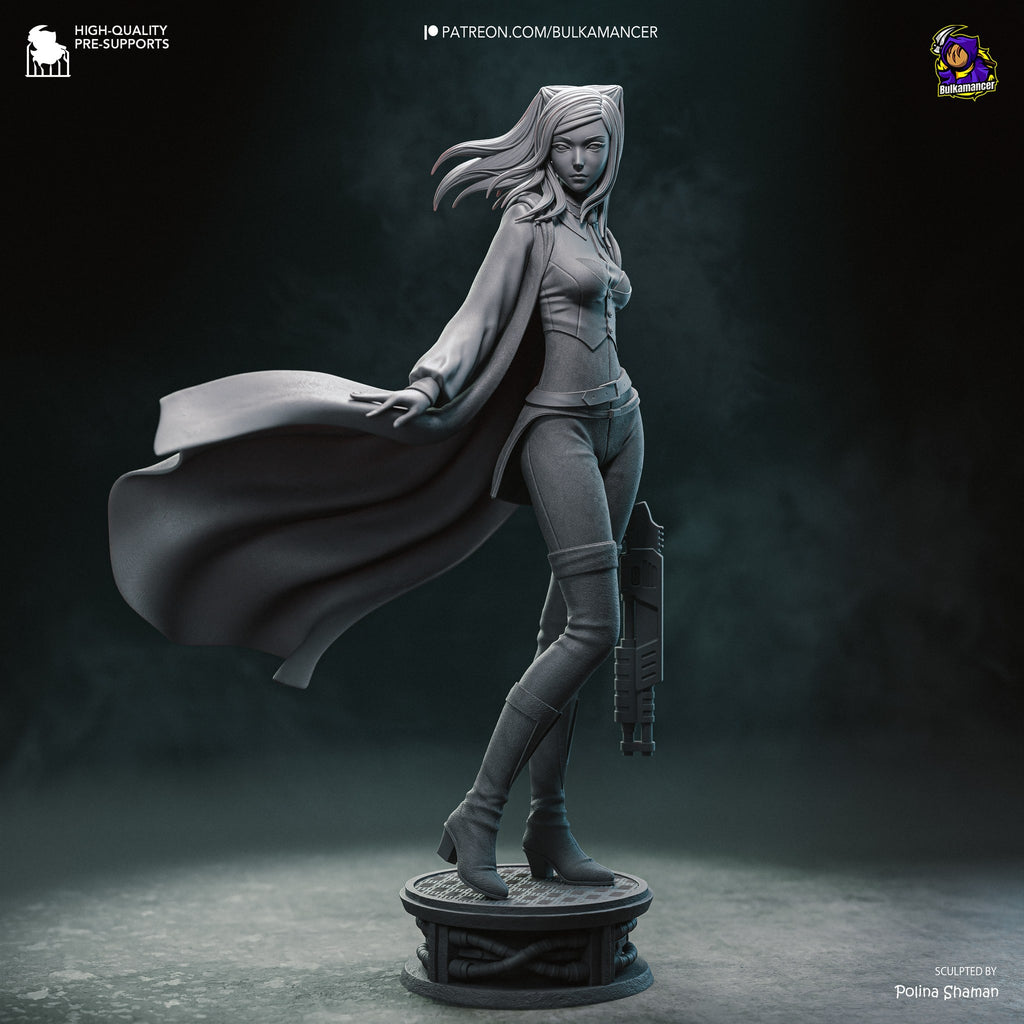Re-L Mayer (Ergo Proxy) resin figure by Bulkamancer — studio render 13