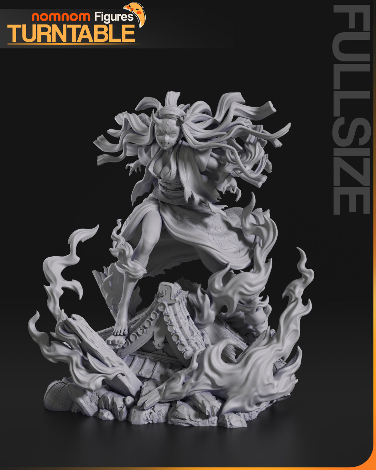 Nezuko Kamado — studio render 4
