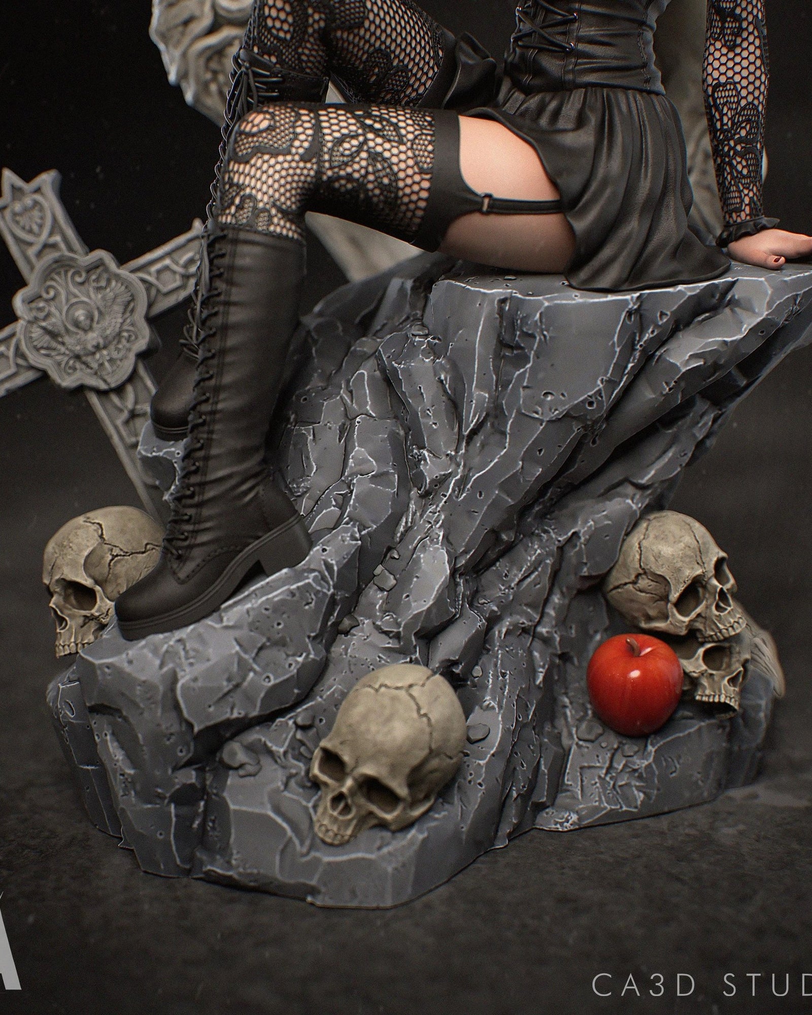 Misa Amane — studio render 2