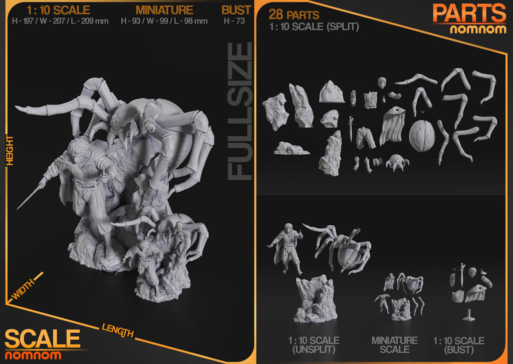 Frodo Baggins — studio render 3