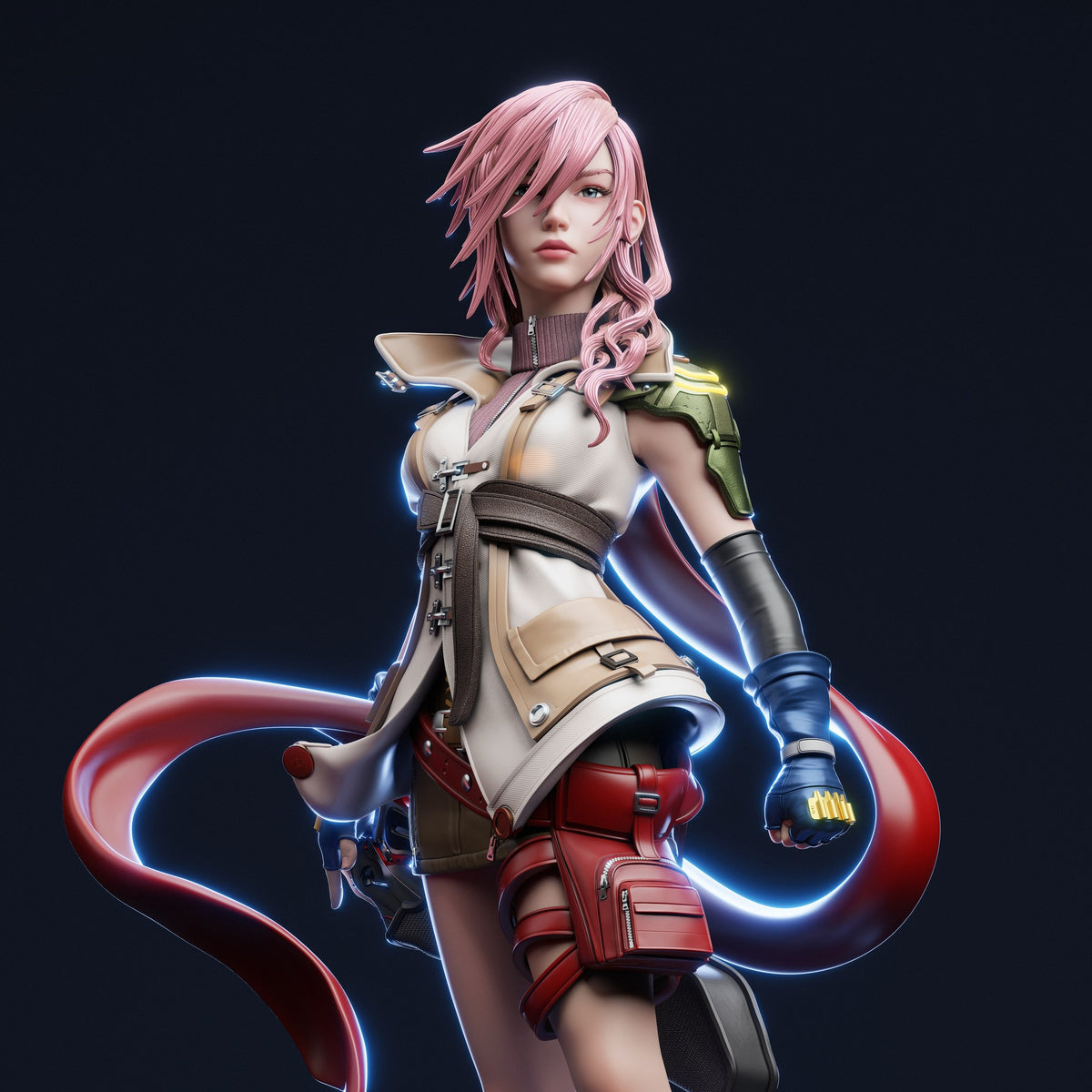 Lightning — studio render 3