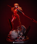 Asuka Langley Evangelion resin figure by Kuru Figures — studio preview