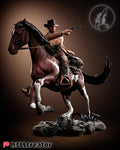 Arthur Morgan (Red Dead Redemption) resin figure by h3LLcreator — studio render 1