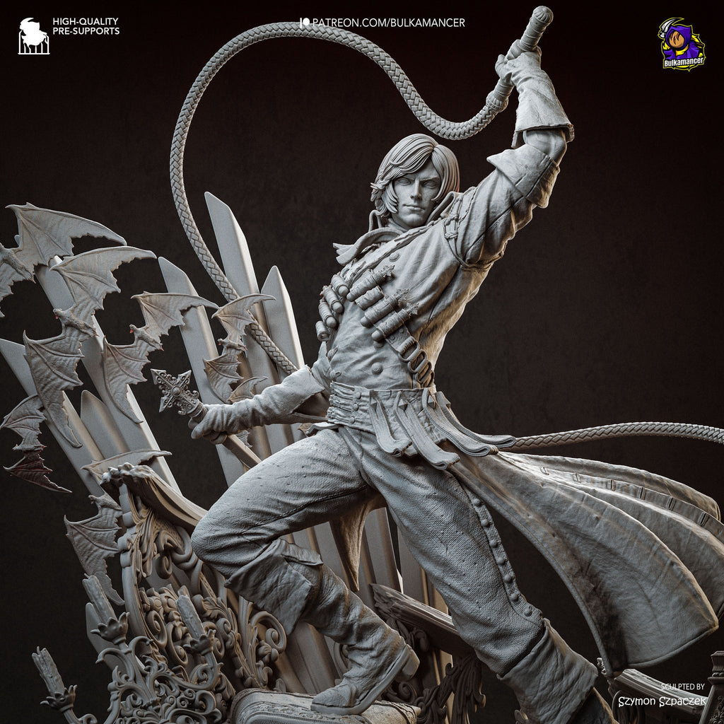 Richter Belmont (Castlevania) resin figure by Bulkamancer — studio render 10