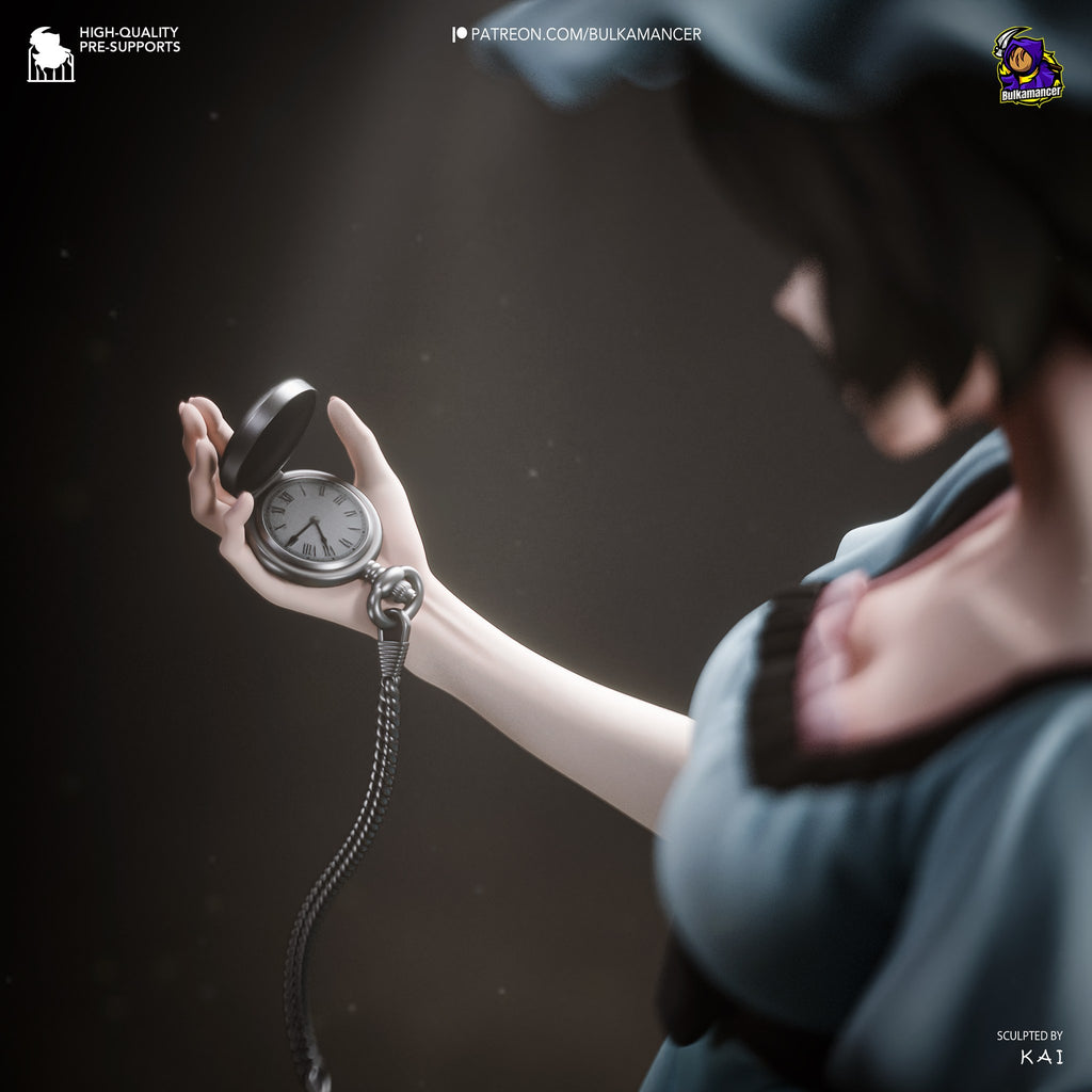 Mayuri Shiina (Steins Gate) resin figure by Bulkamancer — studio render 2