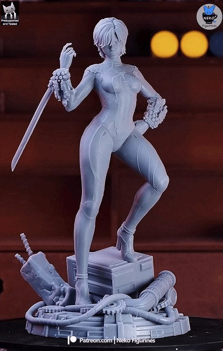 Evie (Stellar Blade) resin figure by Neko Figurines — studio render 4