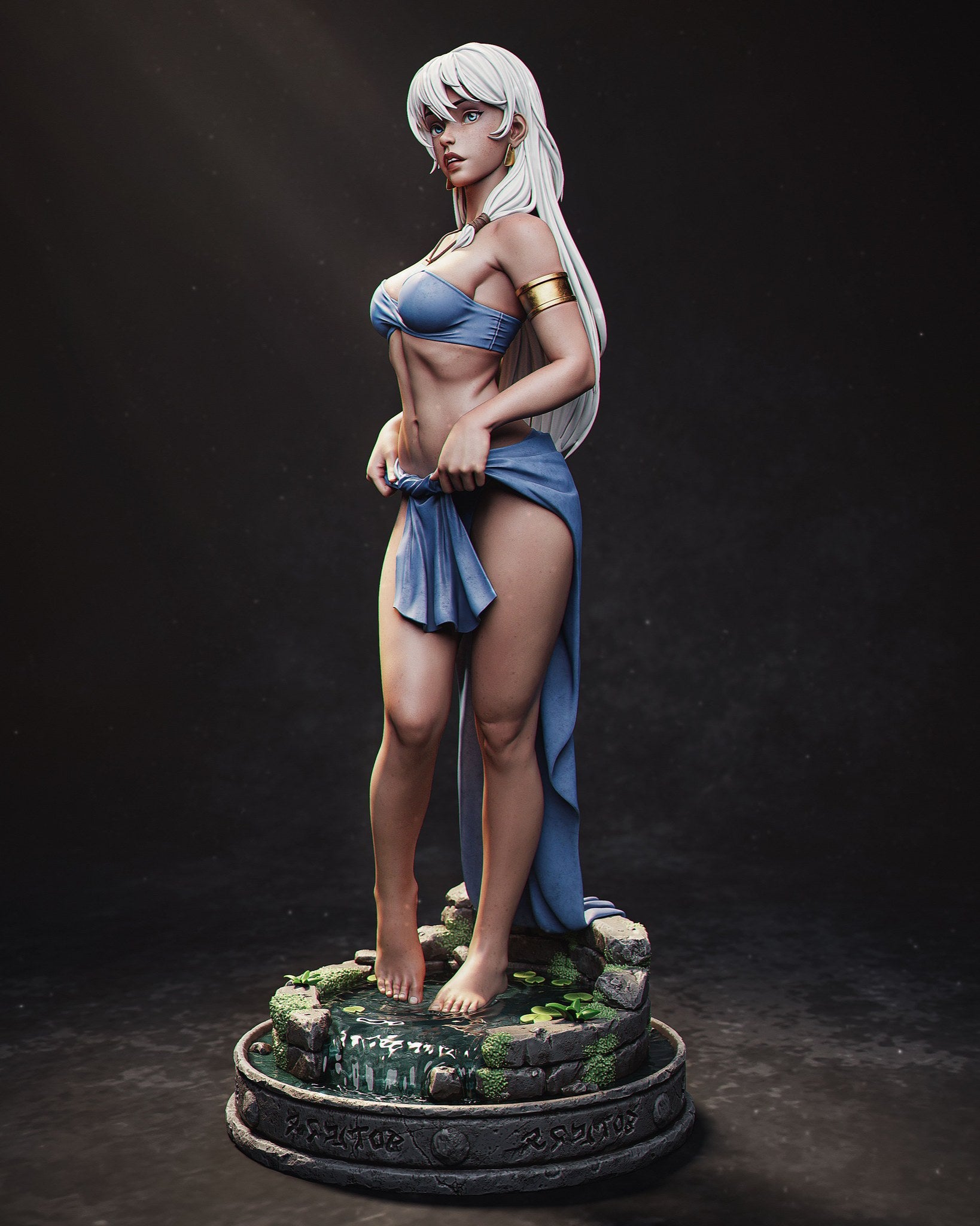 Kida Nedakh Atlantis: The Lost Empire resin figure by CA 3D Studios — studio preview 2