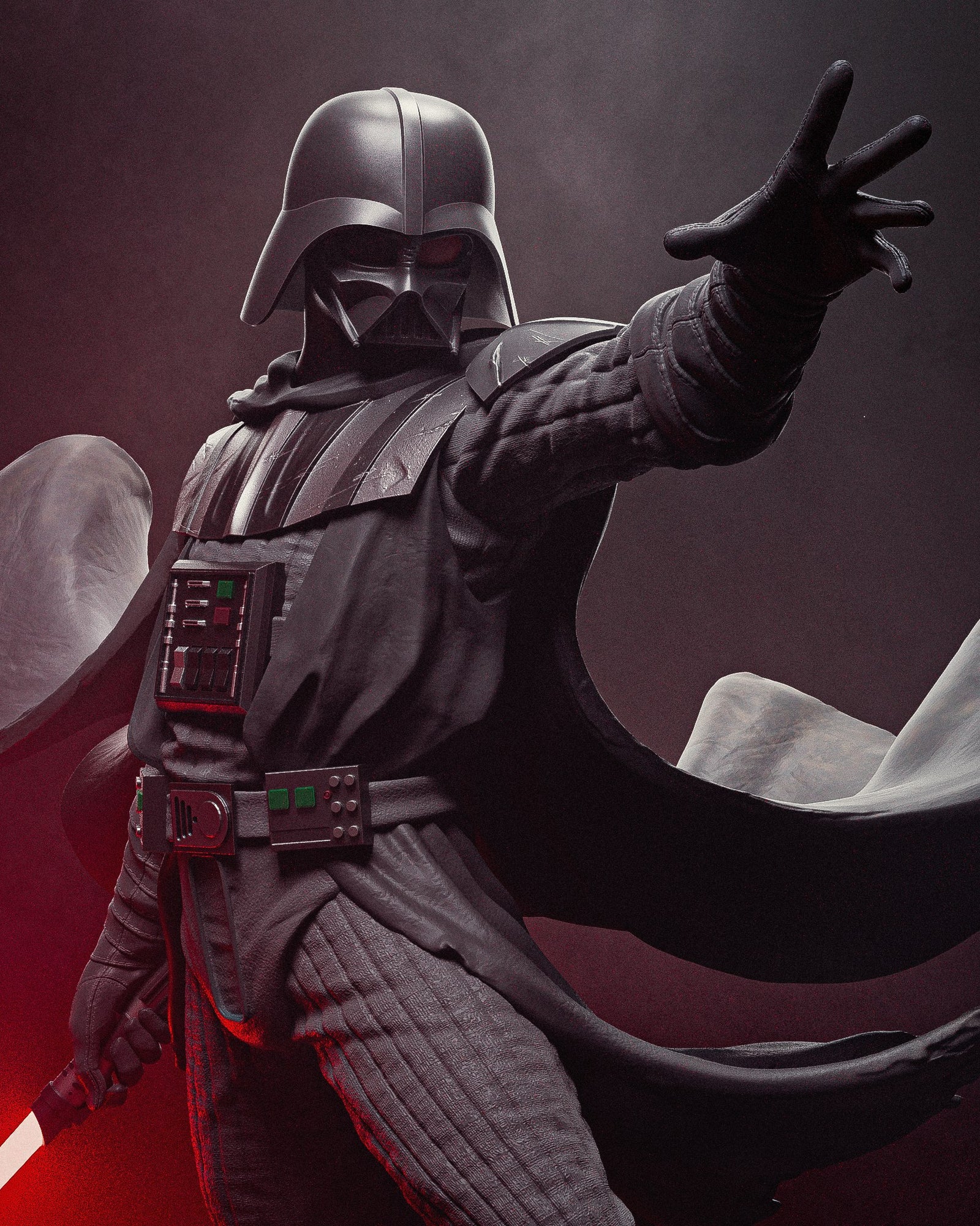 Darth Vader Star Wars Diorama resin figure by CA 3D Studios — studio preview 2