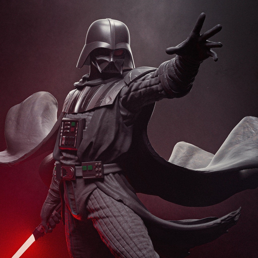 Darth Vader Star Wars Diorama resin figure by CA 3D Studios — studio preview 2