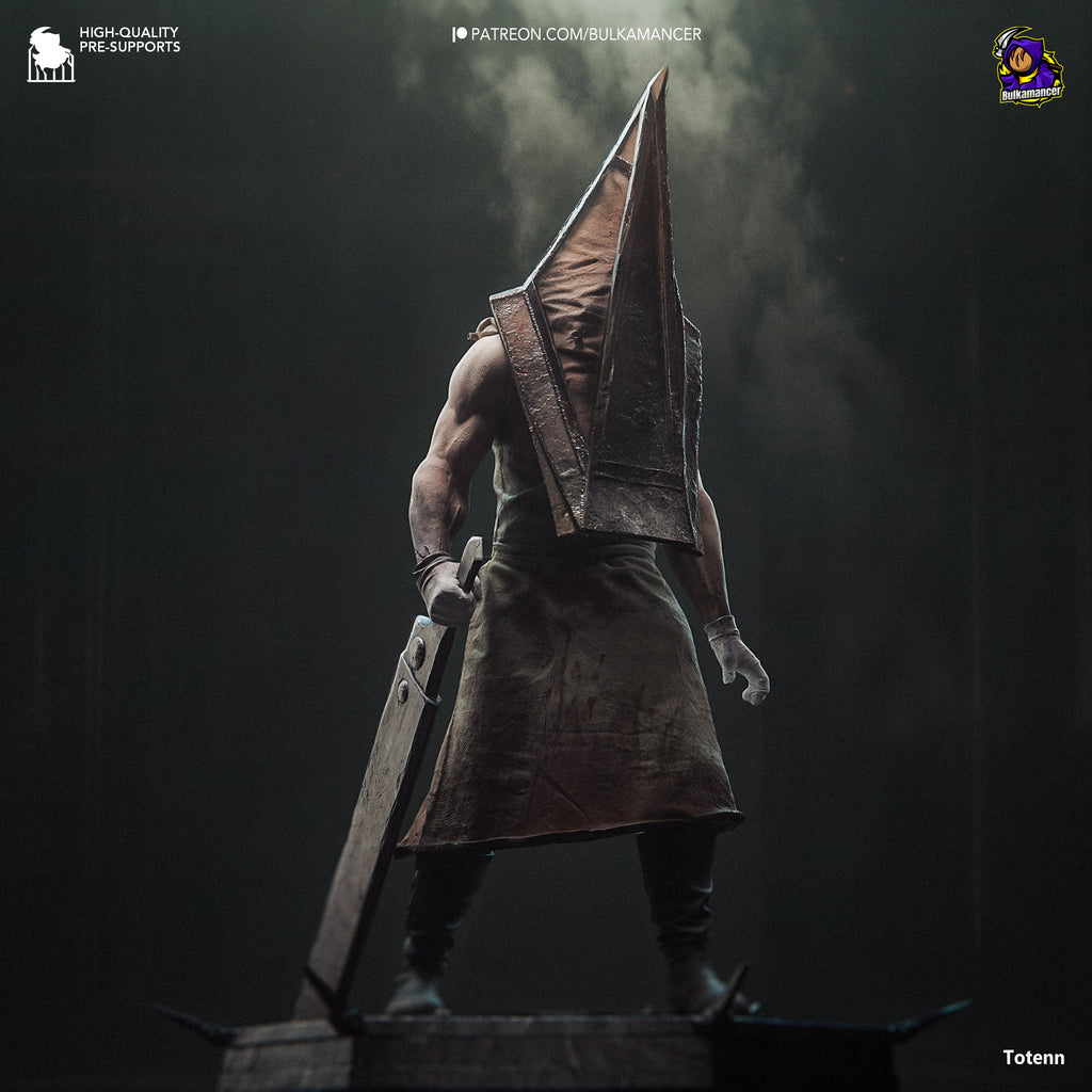 Pyramid Head (Silent Hill) resin figure by Bulkamancer — studio render 1