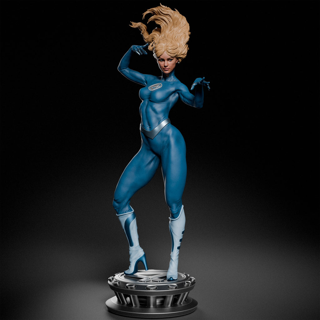 Sue Storm (Marvel) resin figure by CA 3D Studios — studio render 1