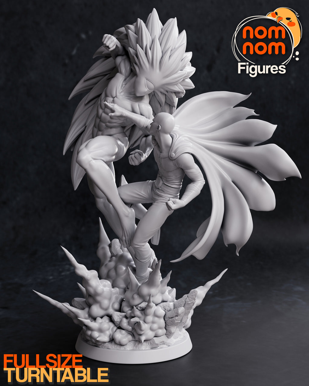 Saitama vs Boros — studio render 15