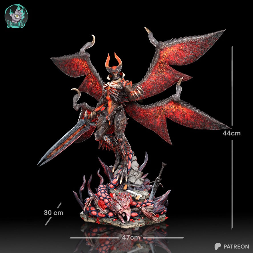 Dante (Devil May Cry) resin figure by Kaidan 3D — studio render 6