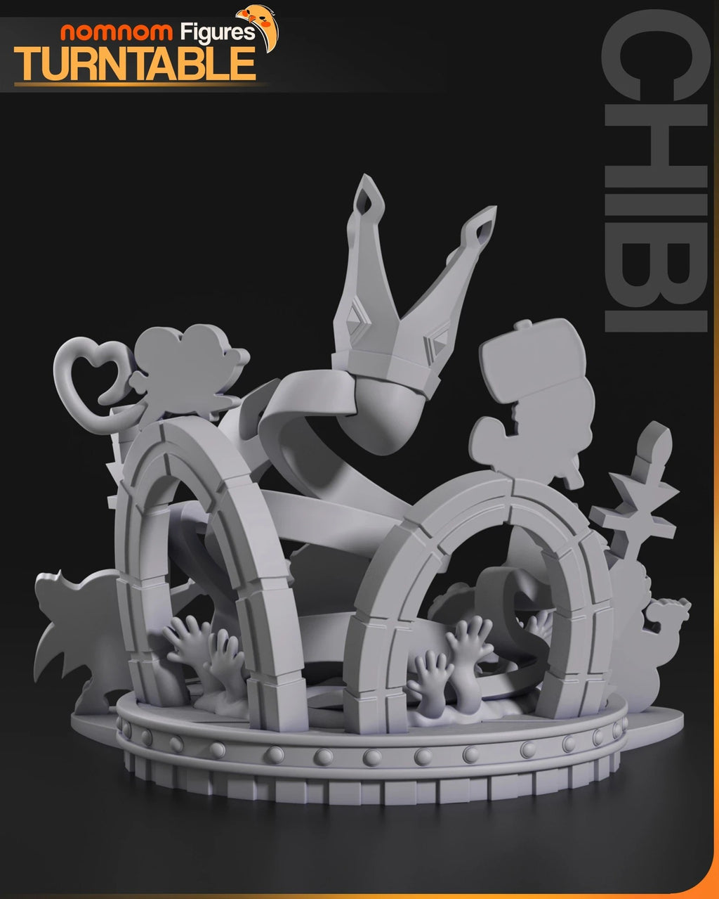 Paper Mario — studio render 7