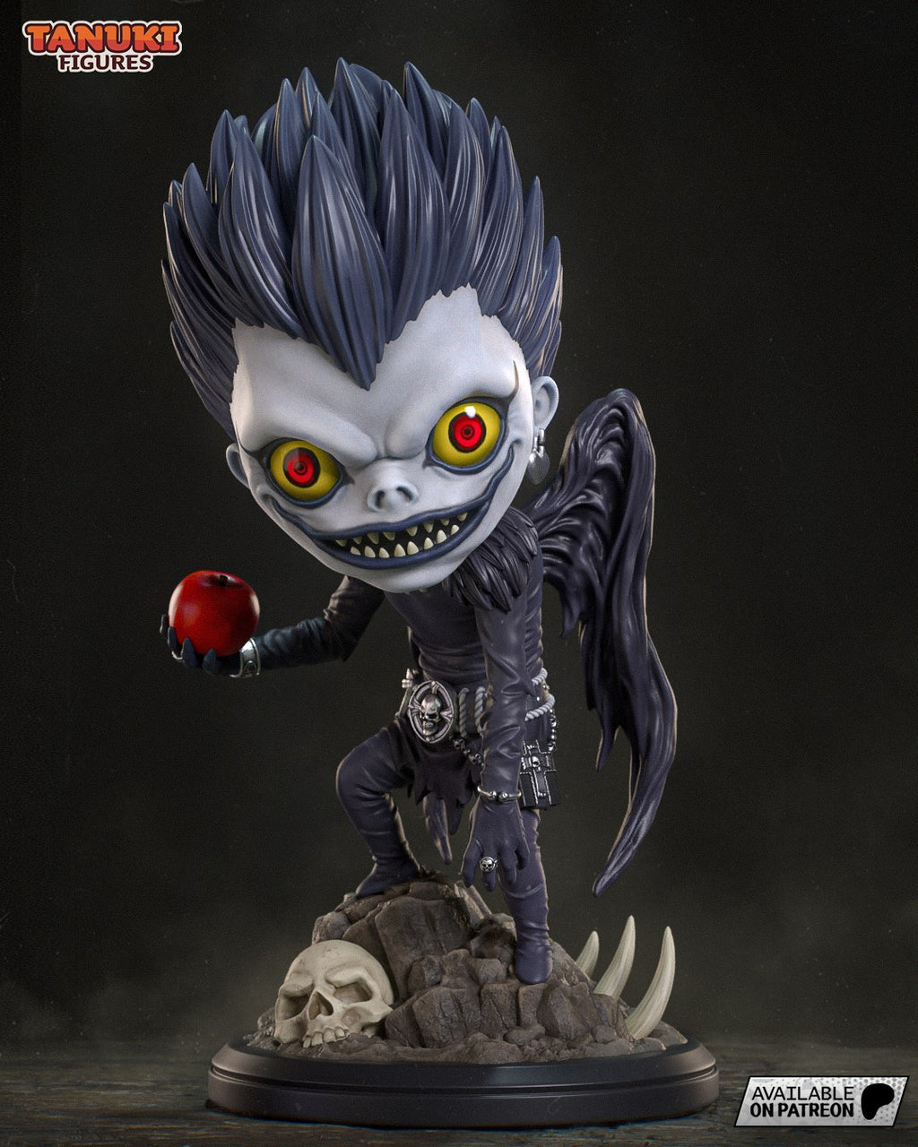 Ryuk (Death Note) resin figure by Tanuki Figures — studio render 1