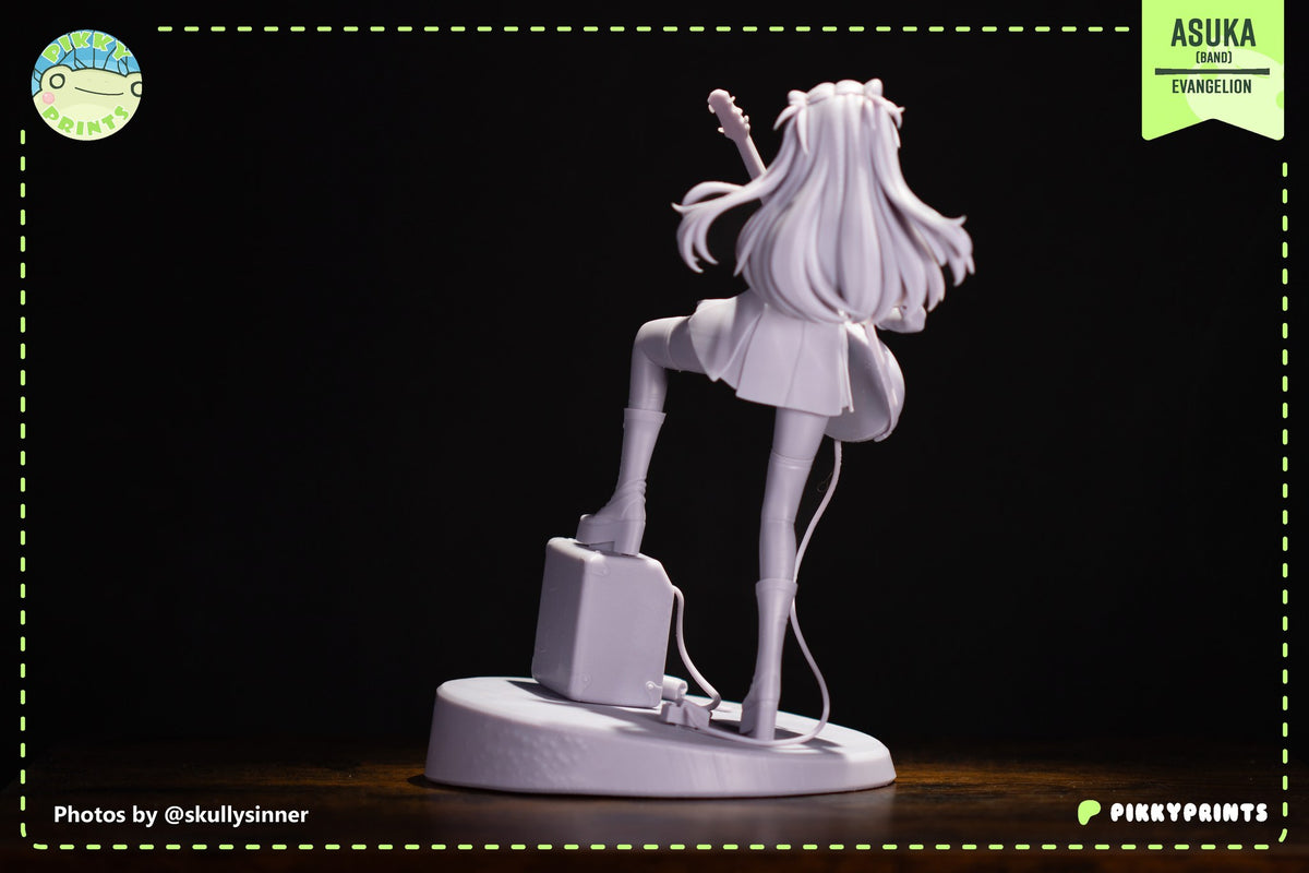 Asuka Langley (Evangelion) resin figure by PikkyPrints — studio render 13