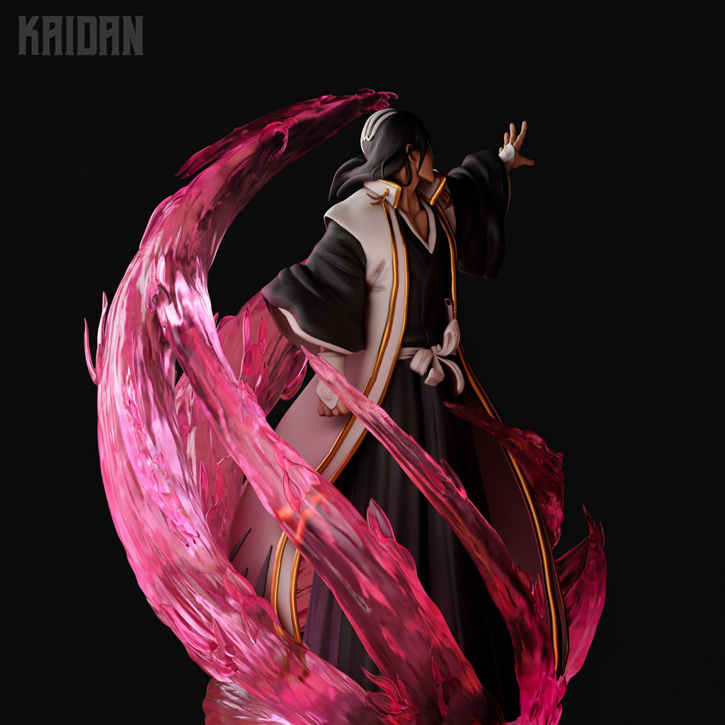 Byakuya Kuchiki (Bleach) resin figure by Kaidan 3D — studio render 4