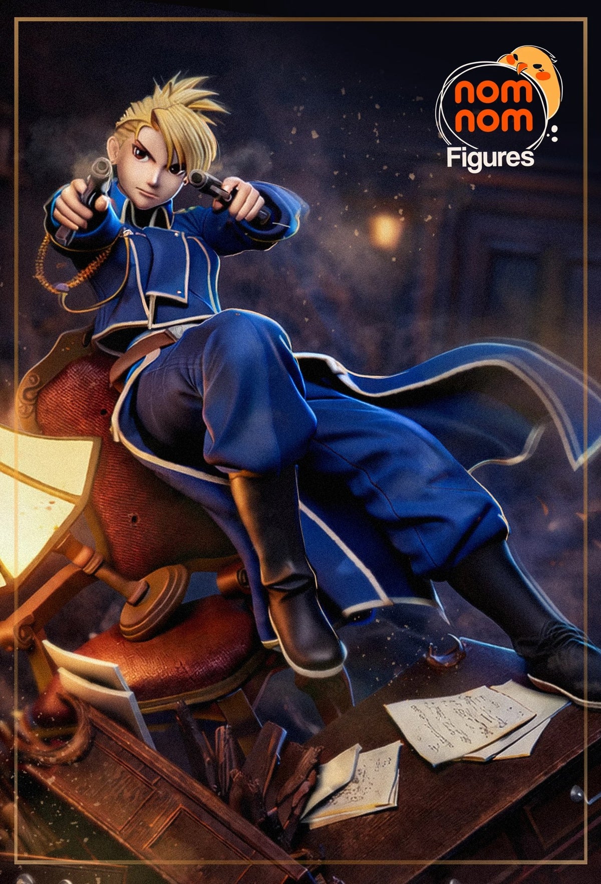 Riza Hawkeye — studio render 1