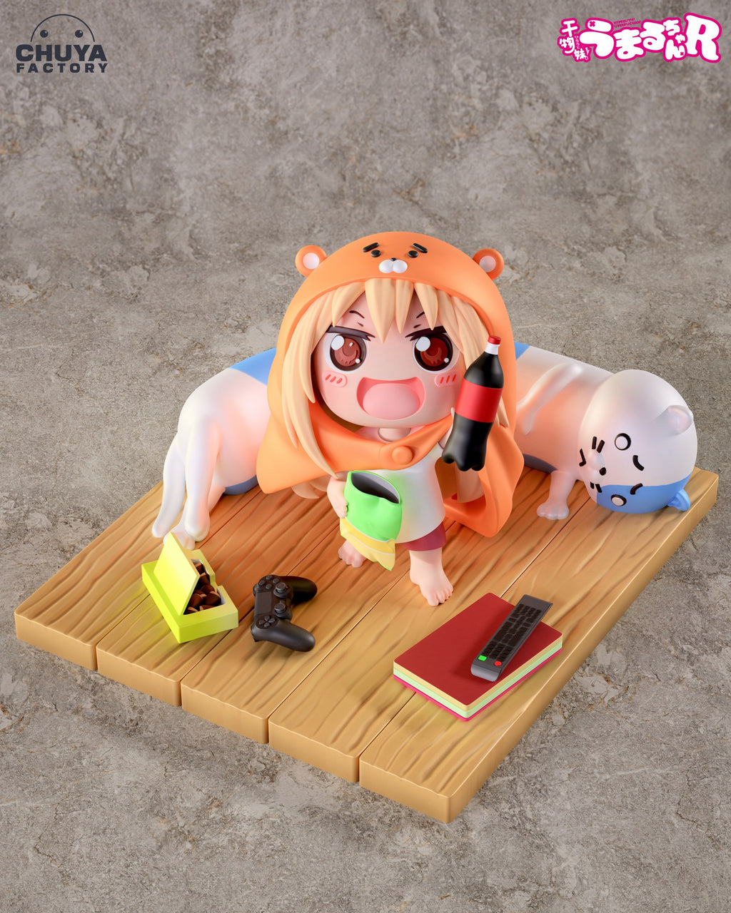 Umaru Doma (Himouto Umaru-chan) resin figure by Chuya Factory — studio render 1