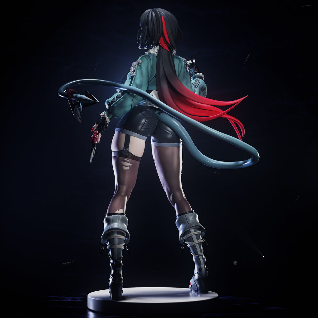 Jane Doe (Zenless Zone Zero) resin figure by Tenshi Figures — studio render 4