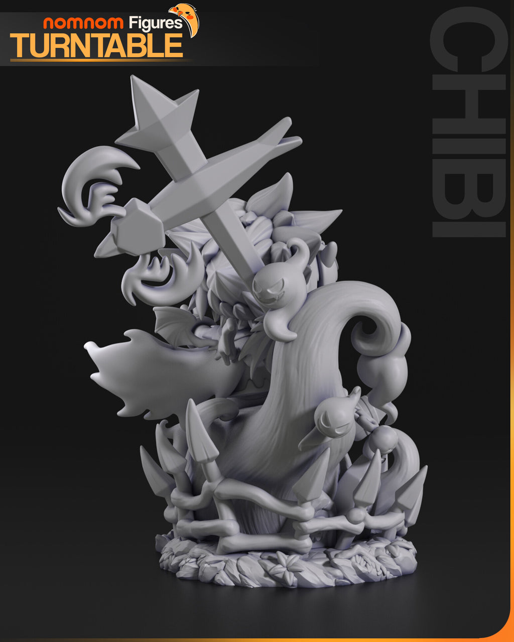 Sora (Halloween Town vers.) — studio render 7