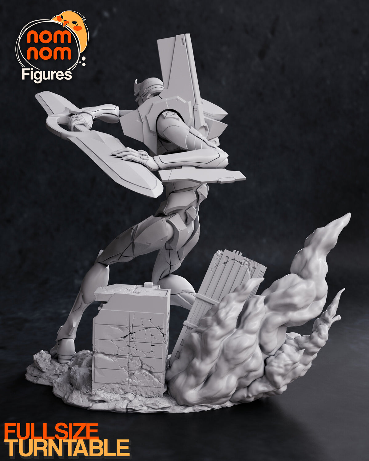 Evangelion Unit-02 — studio render 4