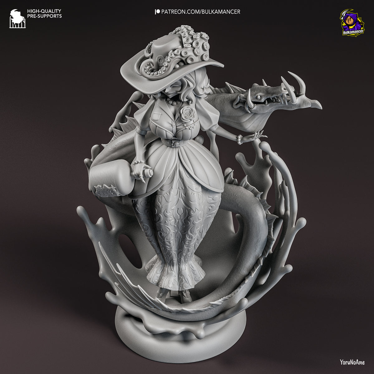 Rum Baba (Unbreadable) resin figure by Bulkamancer — studio render 11